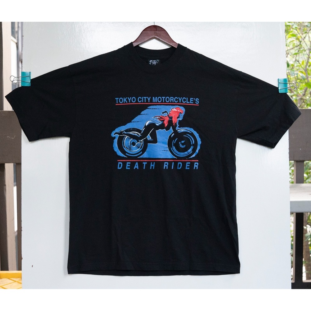 Atrocious Arc 2024 Death‎ Rider T-Shirt Modern Bootleg Black Size Large Limited